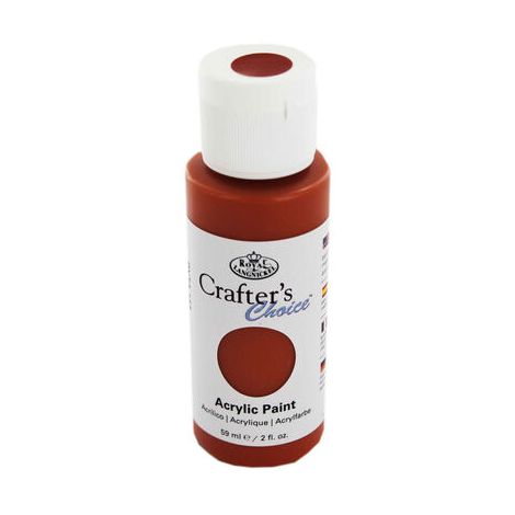 Farba akrylowa R&L Crafter's Choice 59ml, Brązowa/Mars Orange